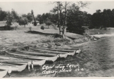 Historic CWC beach and boats circa 1956