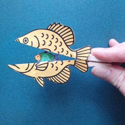 Fish Clips - Kids Crafts 2026 at Crow Wing Crest Lodge in Akeley, MN
