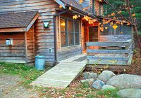 Raspberry Cabin #9 at Crow Wing Crest Lodge in Akeley, MN near Itasca State Park, between Park Rapids and Walker